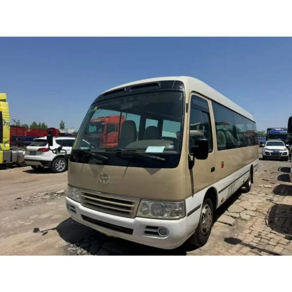 Toyota Coaster 23 Passenger Van– Buy Direct From China |   Chinese Ev Cars in Ethiopia